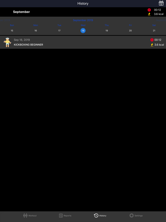 Kickboxing Fitness Trainer iPad screenshot 6 - Health & Fitness app