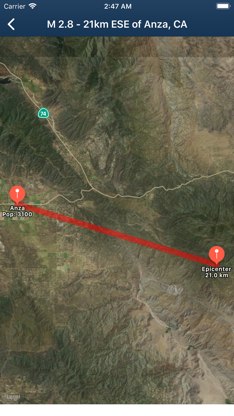 Earthquake Monitor screenshot 6