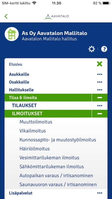 Aavatalo Screenshot