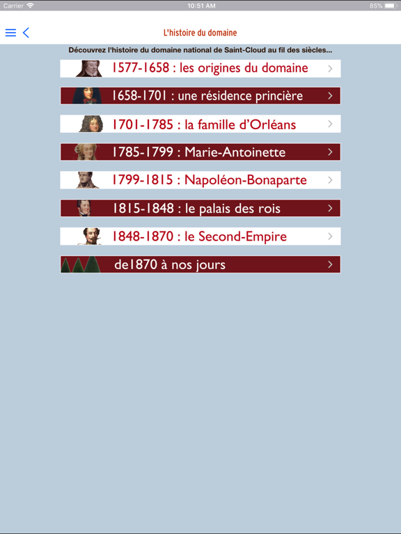 Screenshot #5 pour Domaine de Saint-Cloud