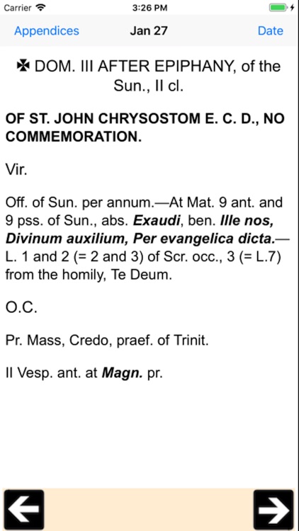 Traditional Ordo 2019