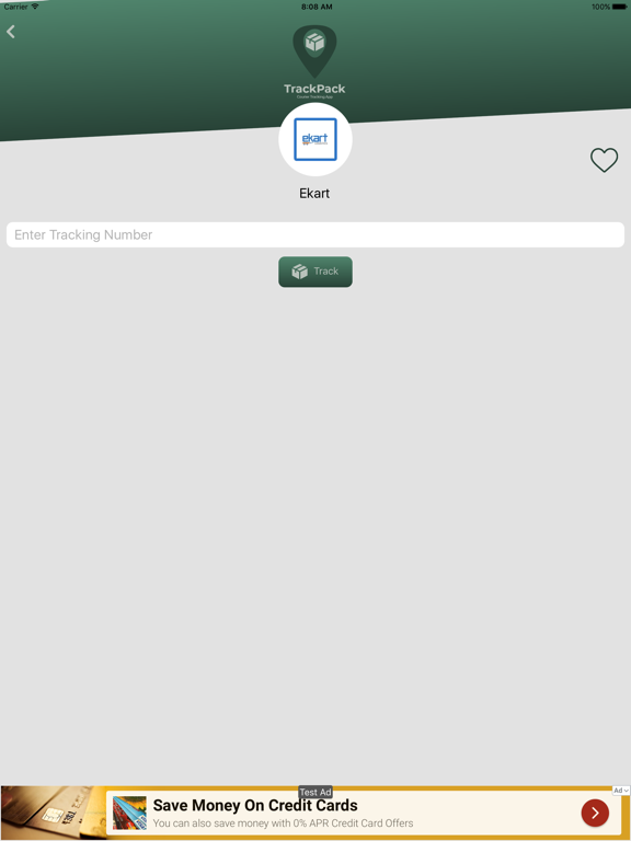 Screenshot #6 pour TrackPack App