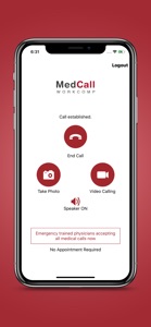 MedCallWorkComp screenshot #2 for iPhone