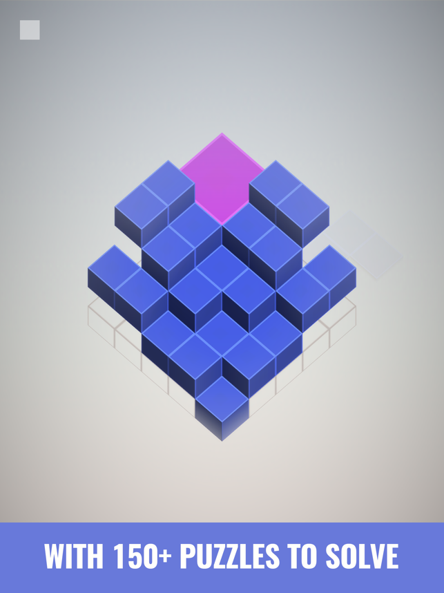 ‎Isometric Squares - puzzle ² Screenshot