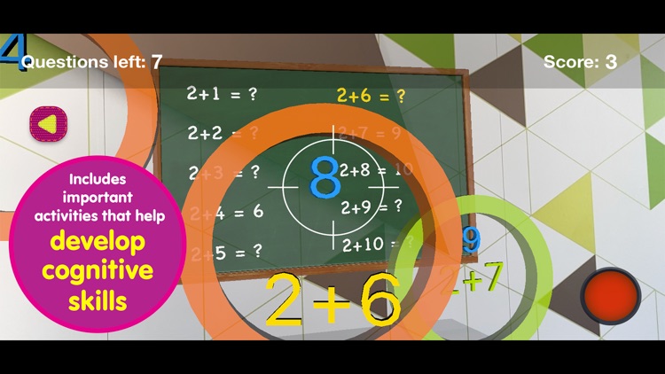 Math skills Addition - AR game screenshot-4