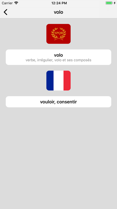 Screenshot #2 pour Dictionnaire Latin-Français