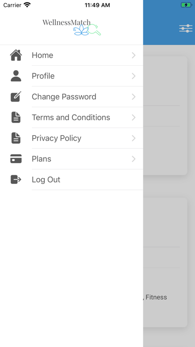 WellnessMatch Screenshot