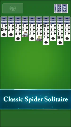 Spider Solitaire. screenshot 1