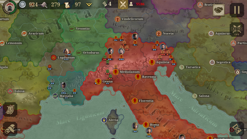 Great Conqueror: Rome official gameplay screenshot 4