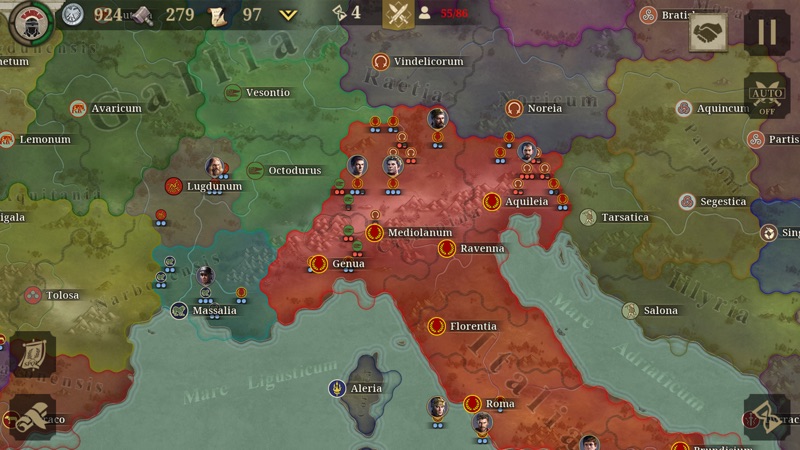 Great Conqueror: Rome screenshot 1