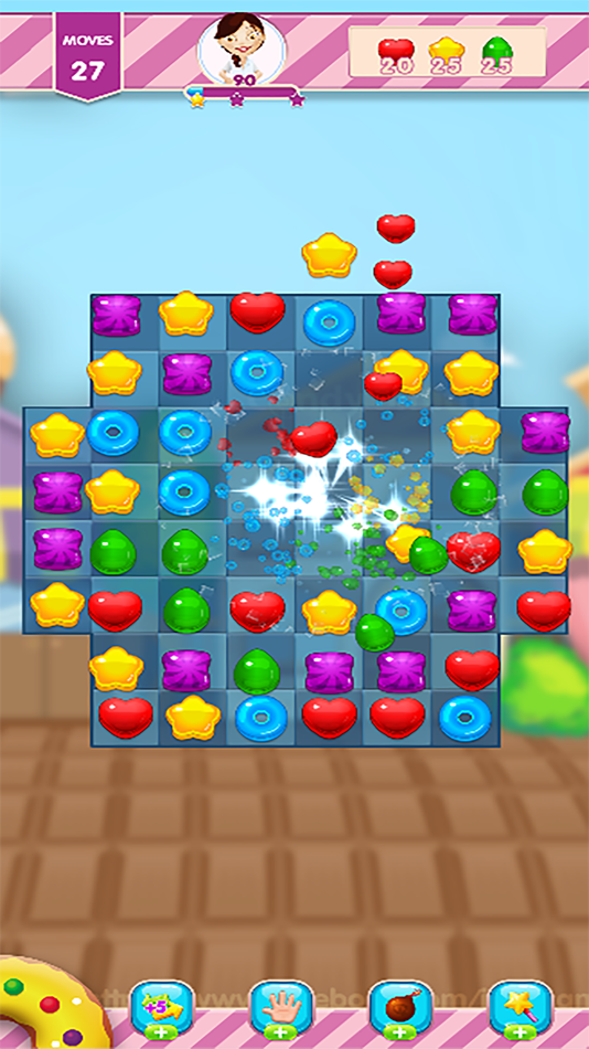#1. Match 3 : Sugar Matching Games (iOS) 由: Juan Ma