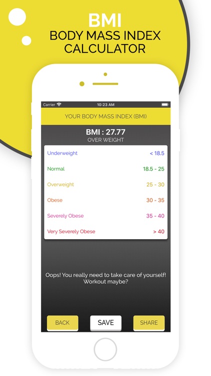 Fitness BMI Calculator screenshot-3