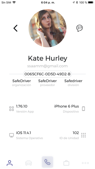 Screenshot #2 pour SafeDriver - Driver Behaviour