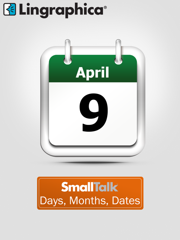 Screenshot #4 pour SmallTalk Days, Months, Dates