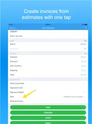 invoice maker simple ipad images 4