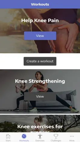 Game screenshot Knee Exercises hack