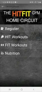 The HITFIT Gym screenshot #3 for iPhone