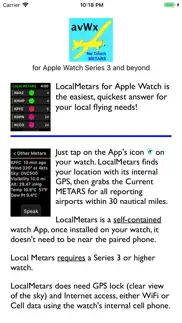 local metars for watch iphone screenshot 1