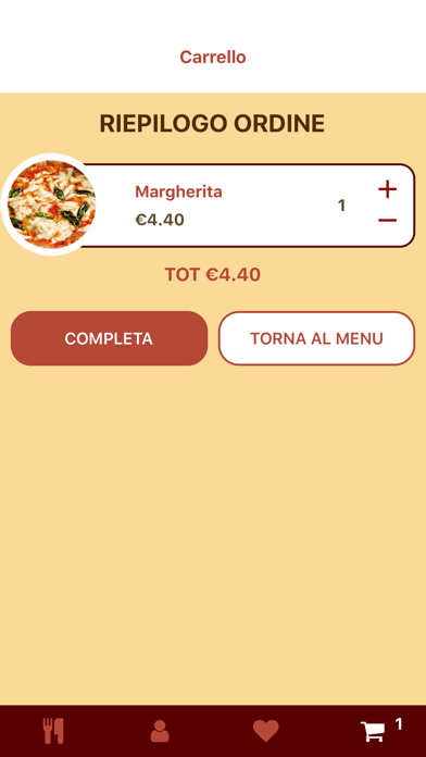 Amalfitana Pizzeria Screenshot