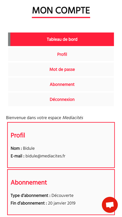 App screenshot