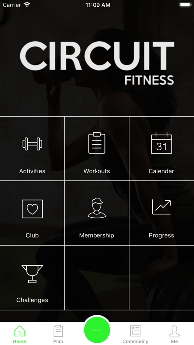 Screenshot #1 pour Circuit Fitness App
