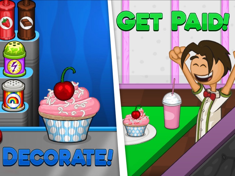 Flipline Studios - Papa's Cupcakeria To Go is HERE!!! Craft colorful  cupcakes for your crazed customers through all the fun holidays of the  year! iPhone.  Android   ..