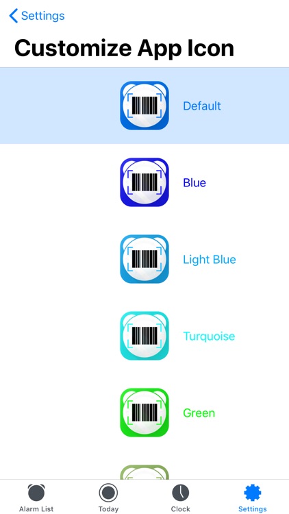 Barcode Alarm Clock Pro screenshot-7