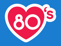 80s Retro stickers and emoji