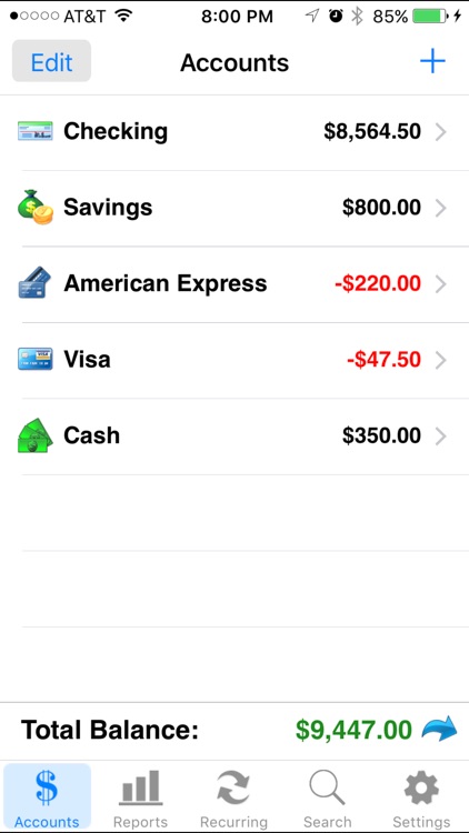 Accounts 2 Lite - Checkbook