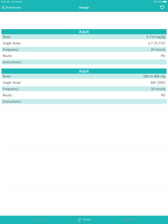 Medical & Pharma Dictionary iPad screenshot