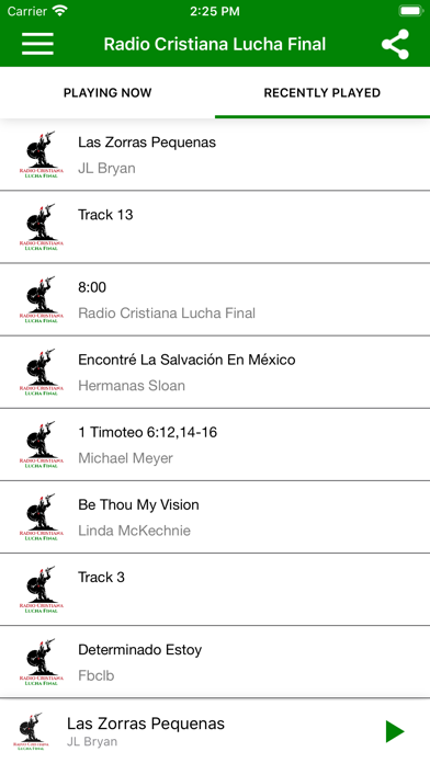 Screenshot #2 pour Radio Cristiana Lucha Final