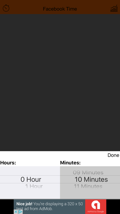 Screenshot #1 pour Timer for Facebook
