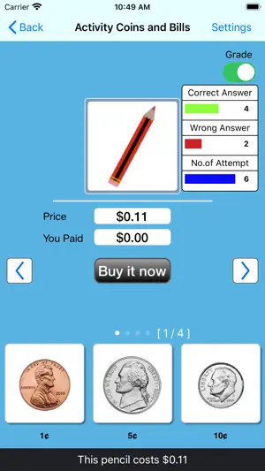 Activity Coins and Bills USD screenshot 4