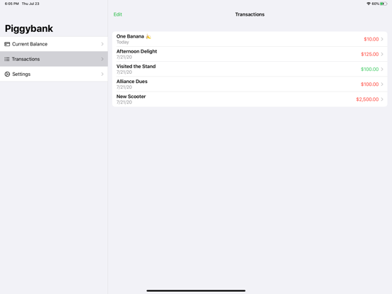Screenshot #6 pour Piggybank - Money Manager