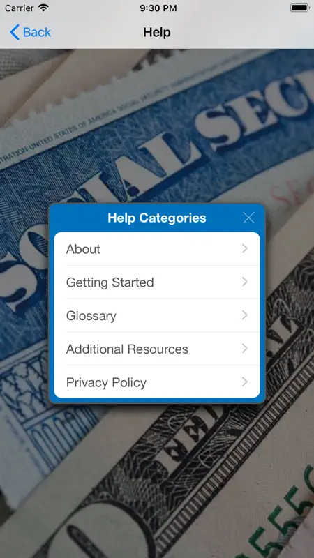 Social Security Calculator screenshot 8 of 10