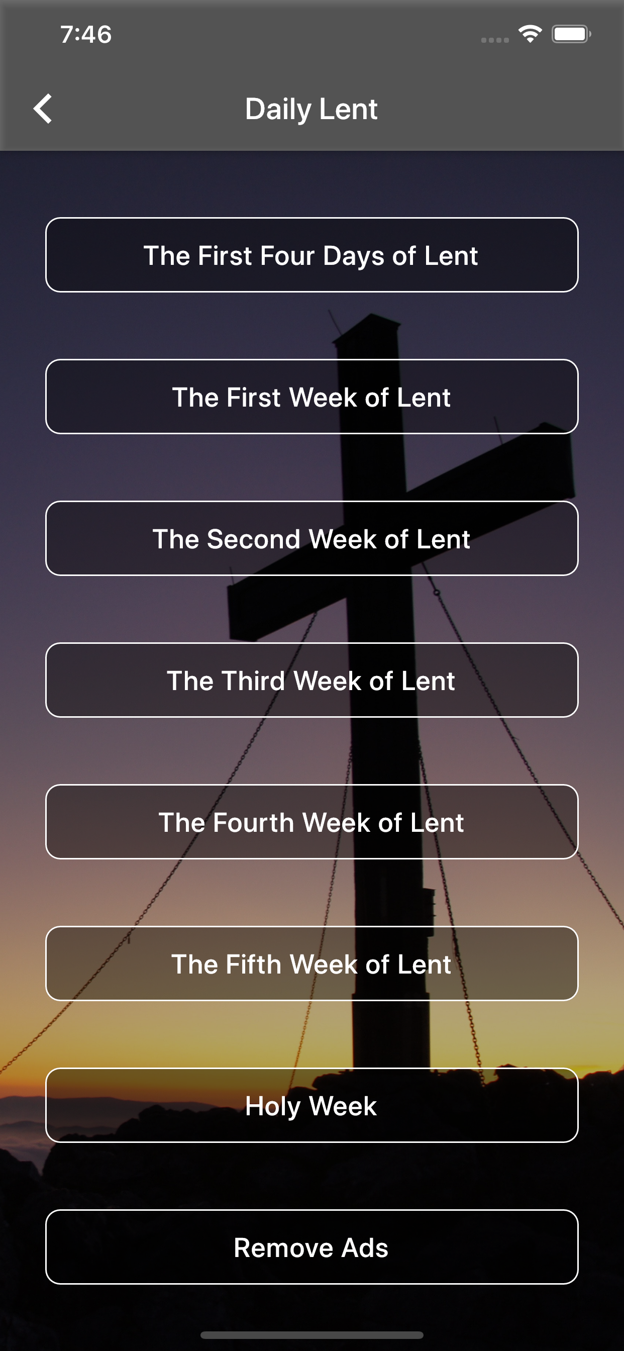 Prayers for Lent and Advent