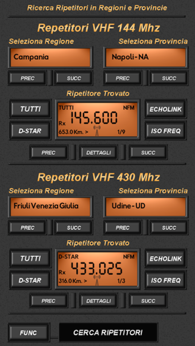 Ripetitori Italiani Screenshot