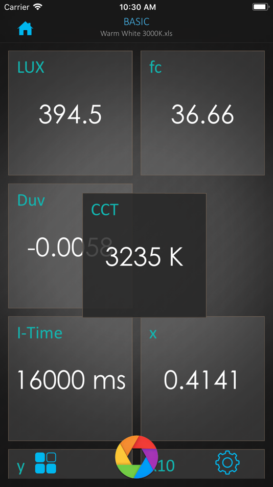 #1. uSpectrumX (iOS) 由: United Power Research Technology Corporation