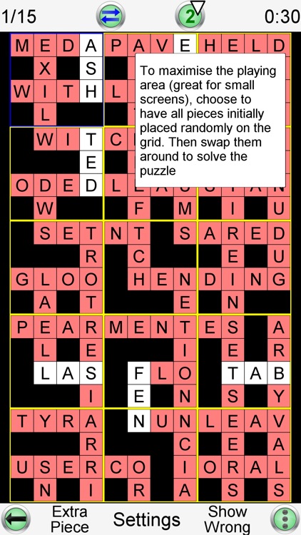 Jigsaw Crossword screenshot-3