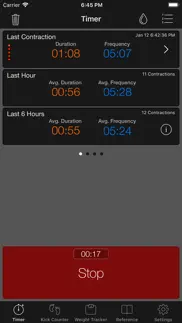 full term - contraction timer iphone screenshot 3