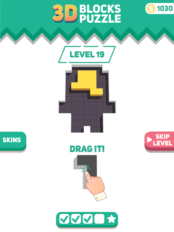 Screenshot #4 pour Blocks Puzzle 3D