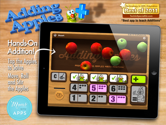 Screenshot #2 for Adding Apples HD