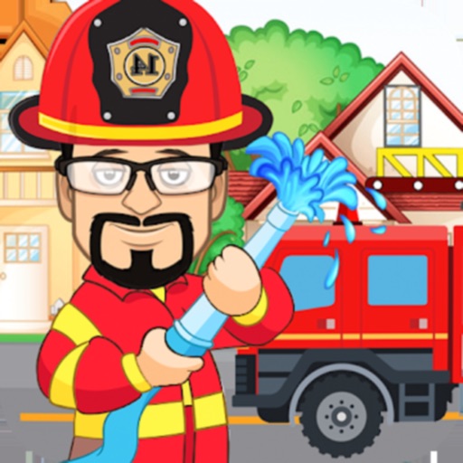 Pretend Play Fire Station Game icon
