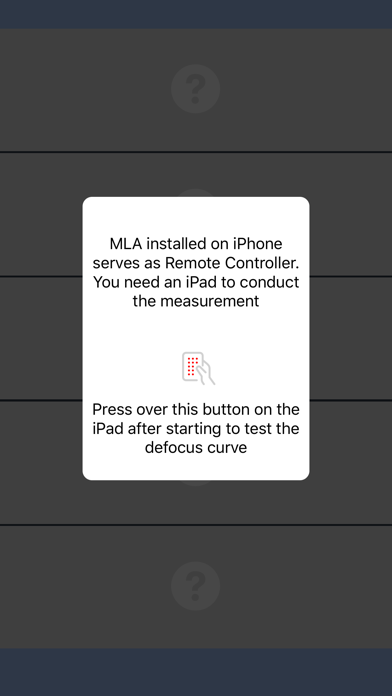 Screenshot #1 pour Multifocal Lens Analyzer