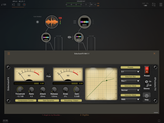 Screenshot #5 pour Sidechain Compressor Plugin