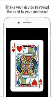 shaking card trick iphone screenshot 3