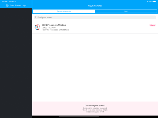 Screenshot #4 pour CSUSA EventHUB
