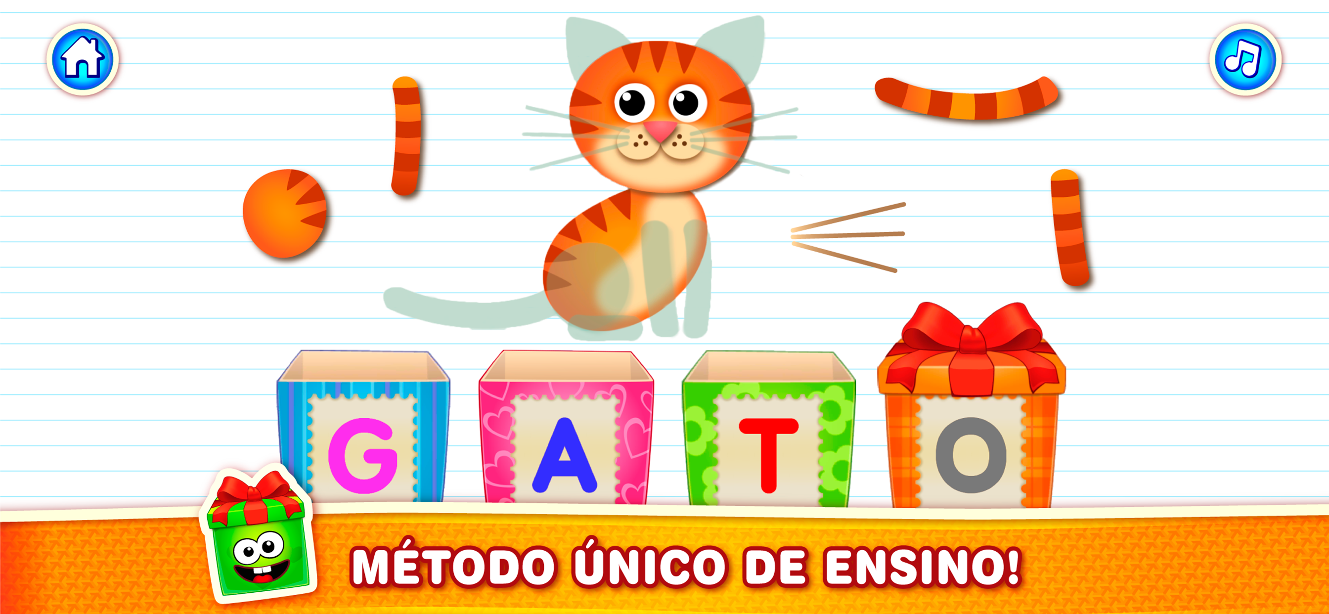 Bini ABC Alfabeto Crianças App