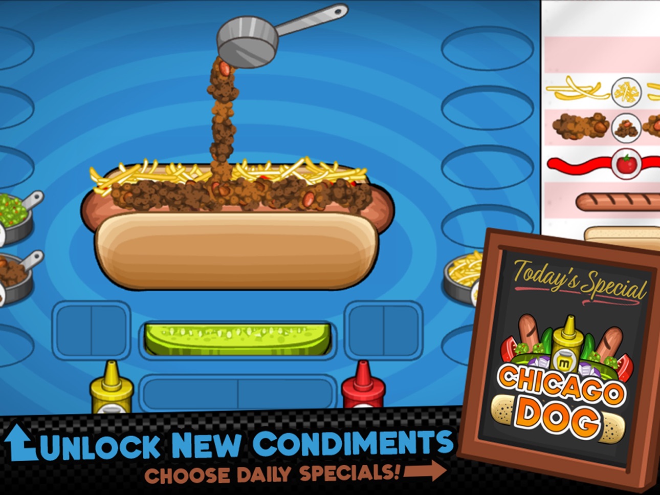 Screenshot 3 of Papa's Hot Doggeria HD