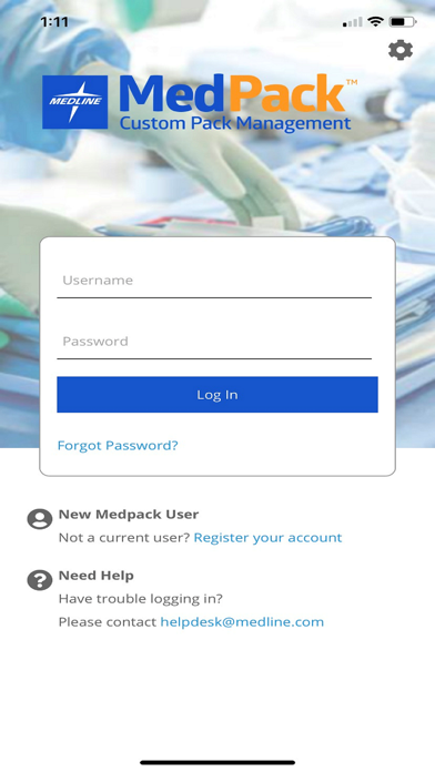 Medline MedPack Screenshot